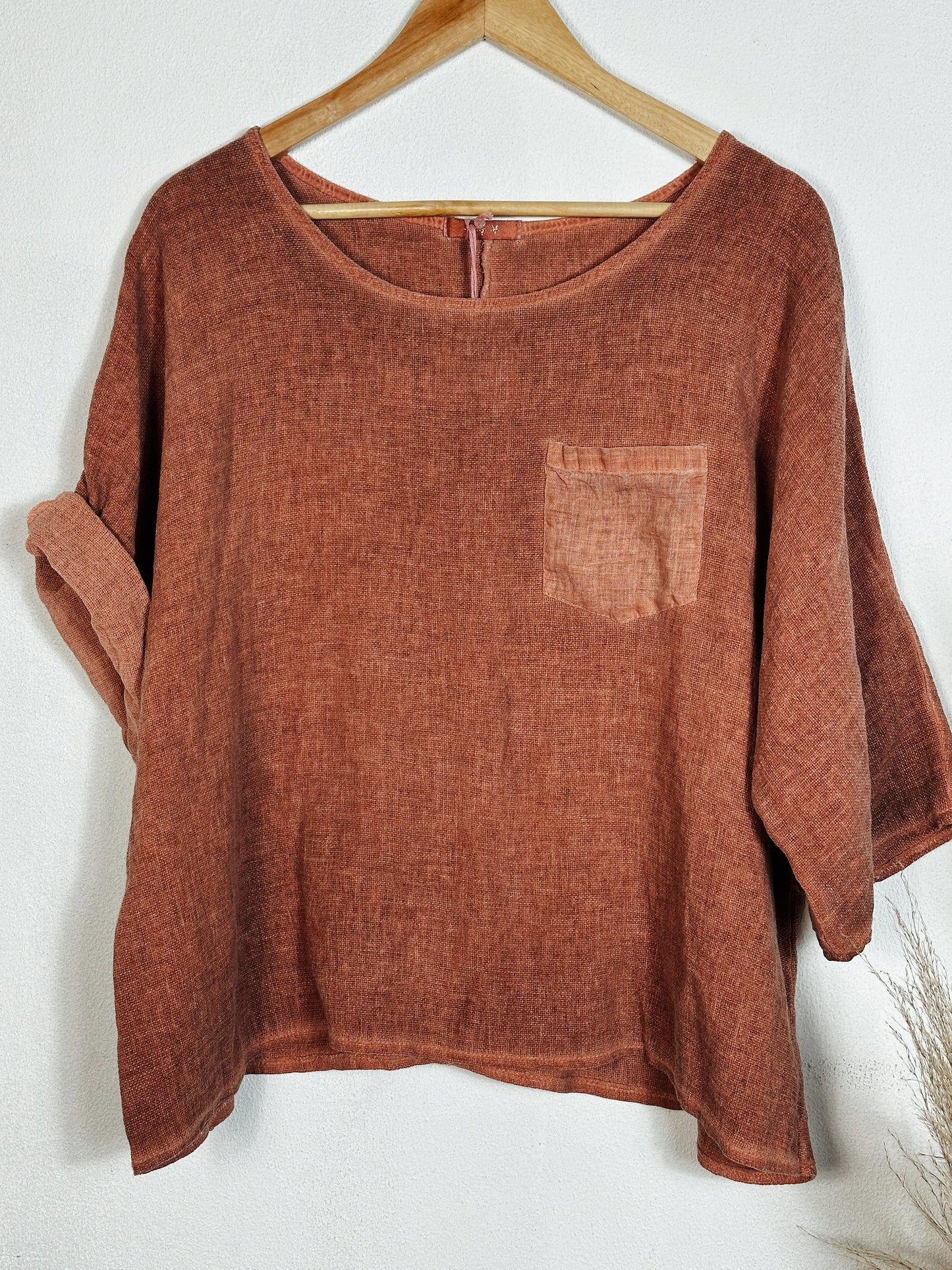 Wendy linen top