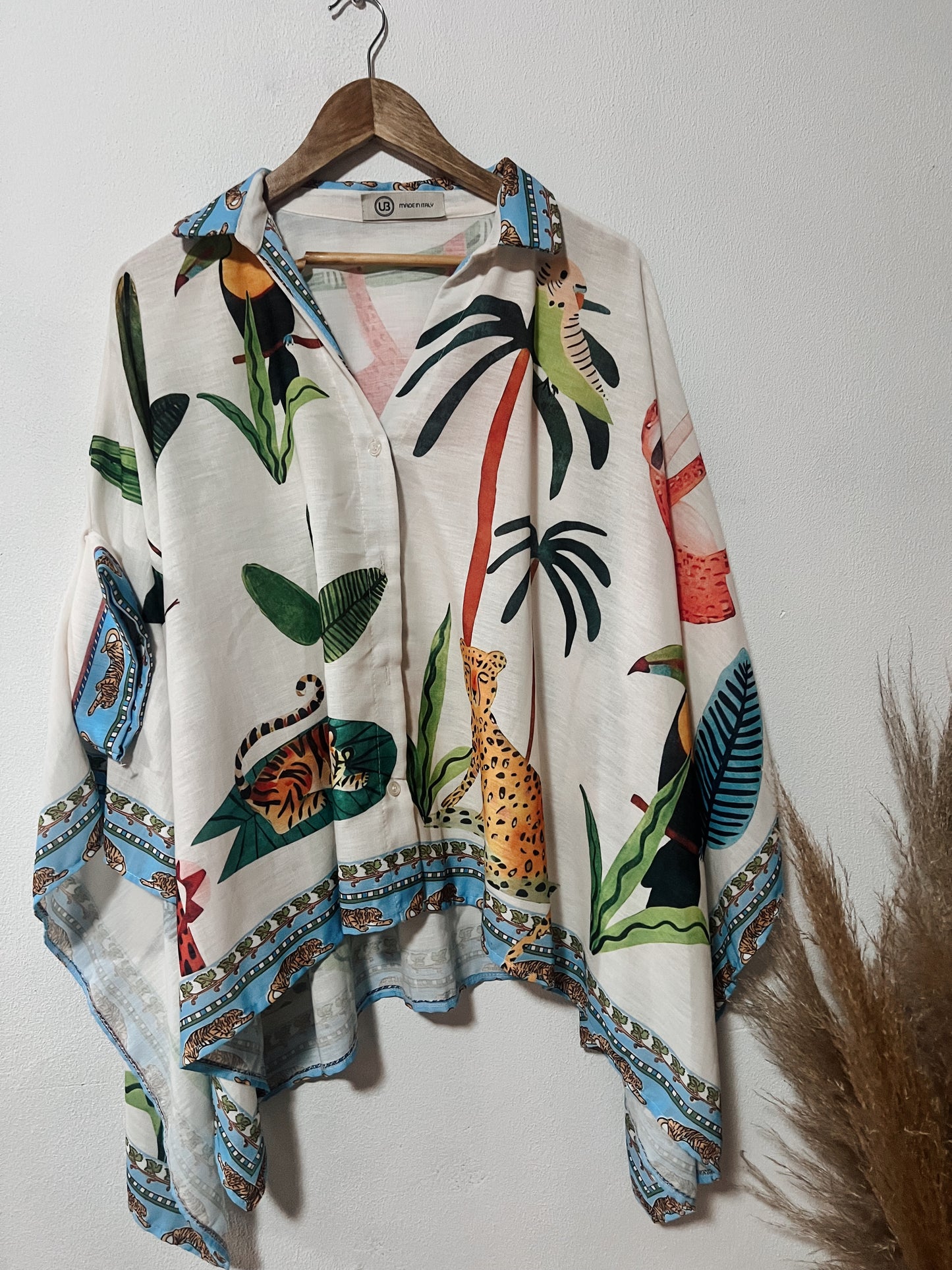 Bird Print top
