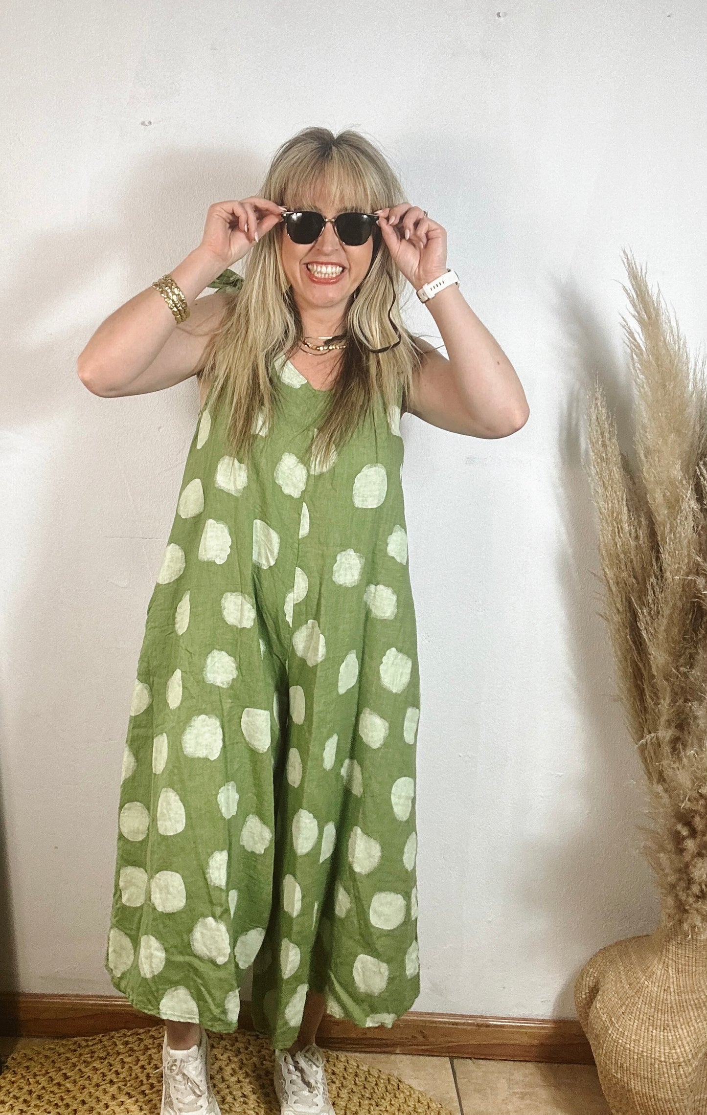 Polka Jumpsuit