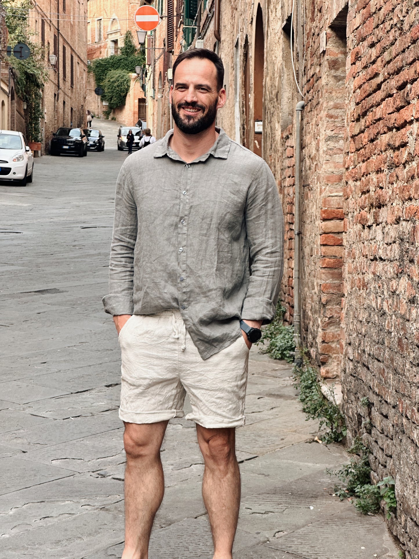Ryan linen shirt L/sleeve