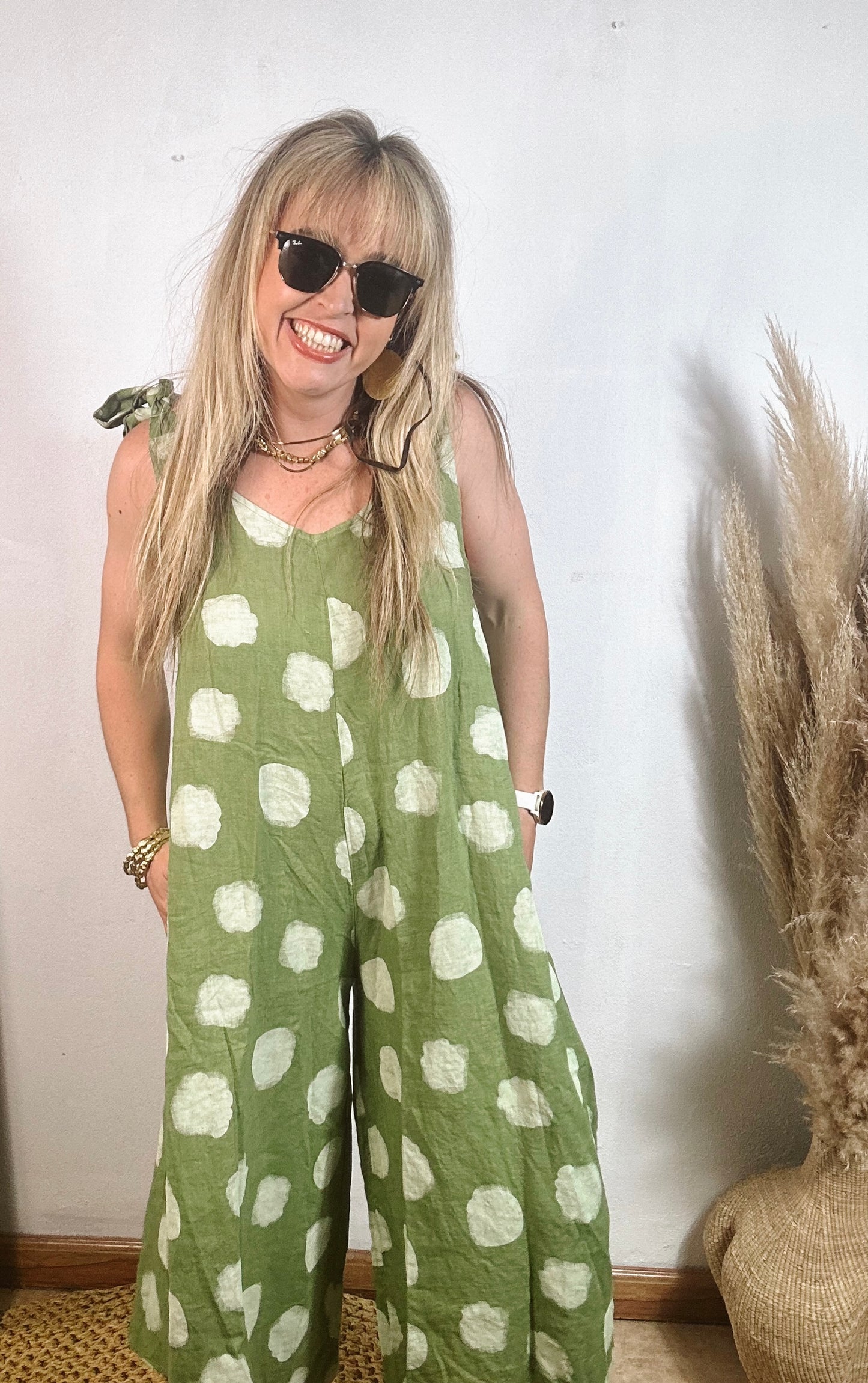 Polka Jumpsuit