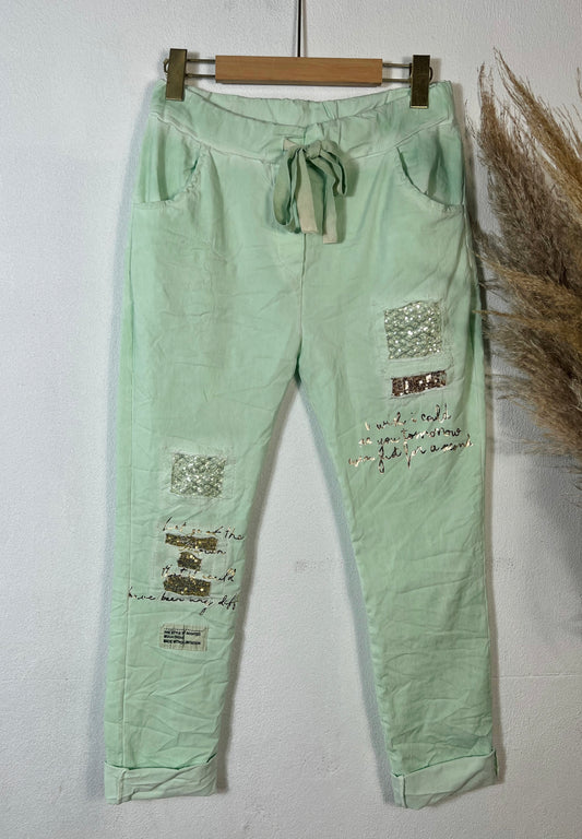 Lennox Magic Pants Mint