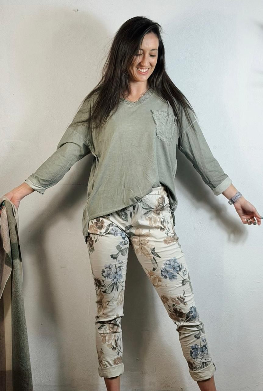 Miranda Top Olive