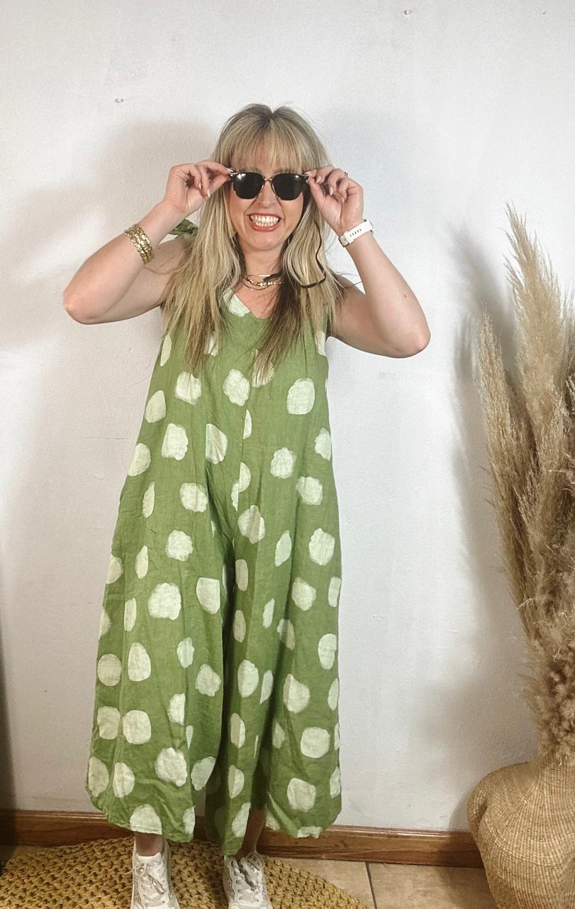 Polka Jumpsuit