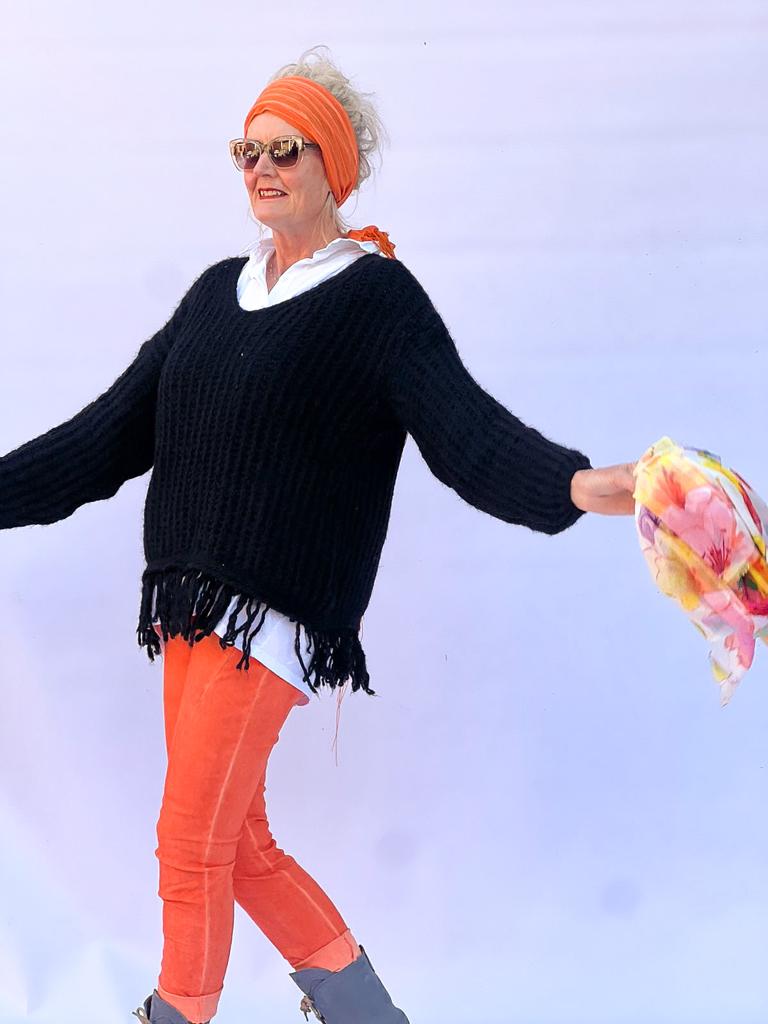 Mohair Tassle Jersey