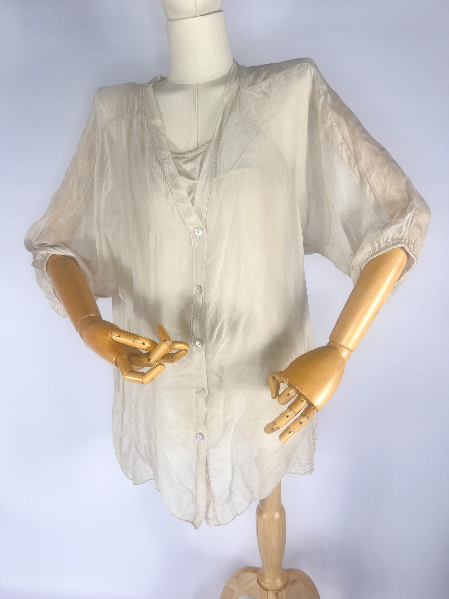 Formal Silk Top
