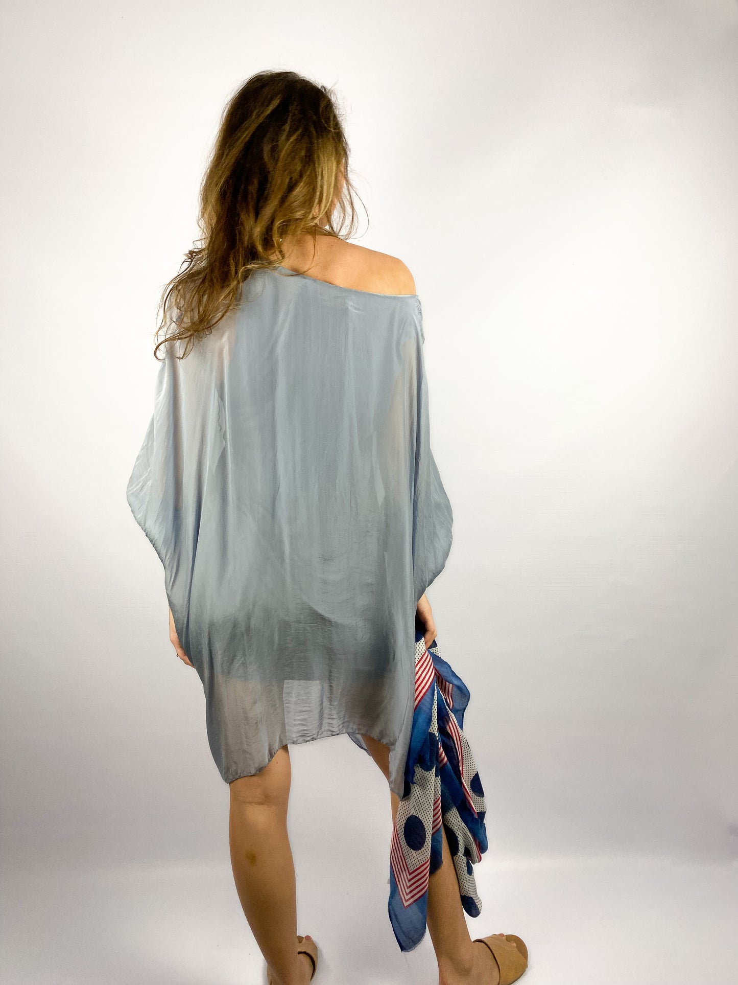 Long Silk Tops