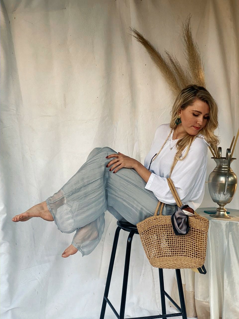 Silk Pants