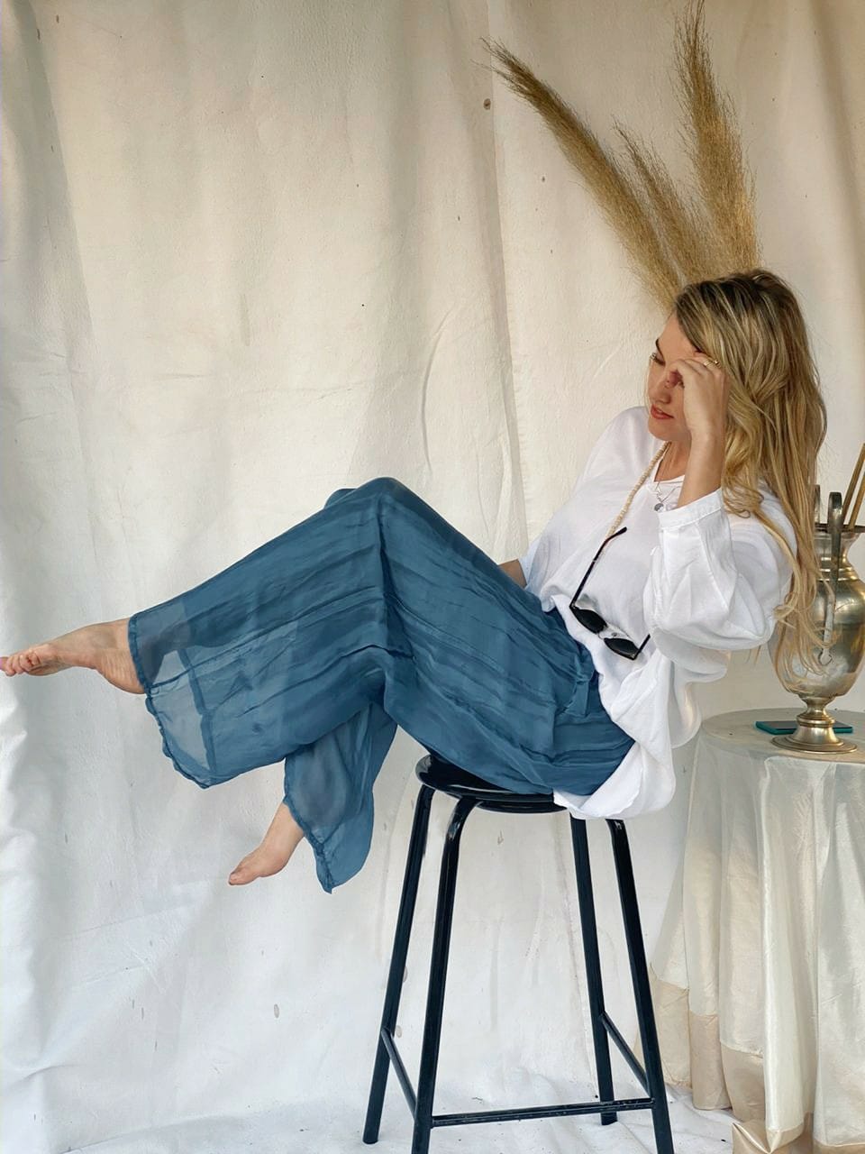 Silk Pants