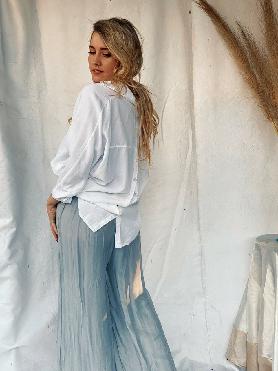 Silk Pants