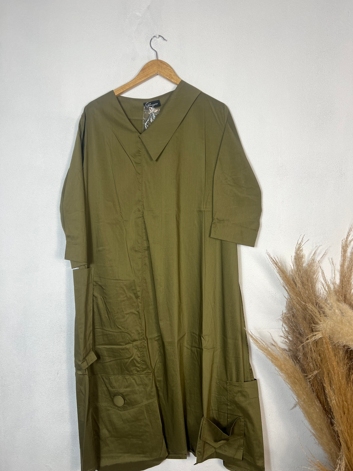 Lottie Dress Olive