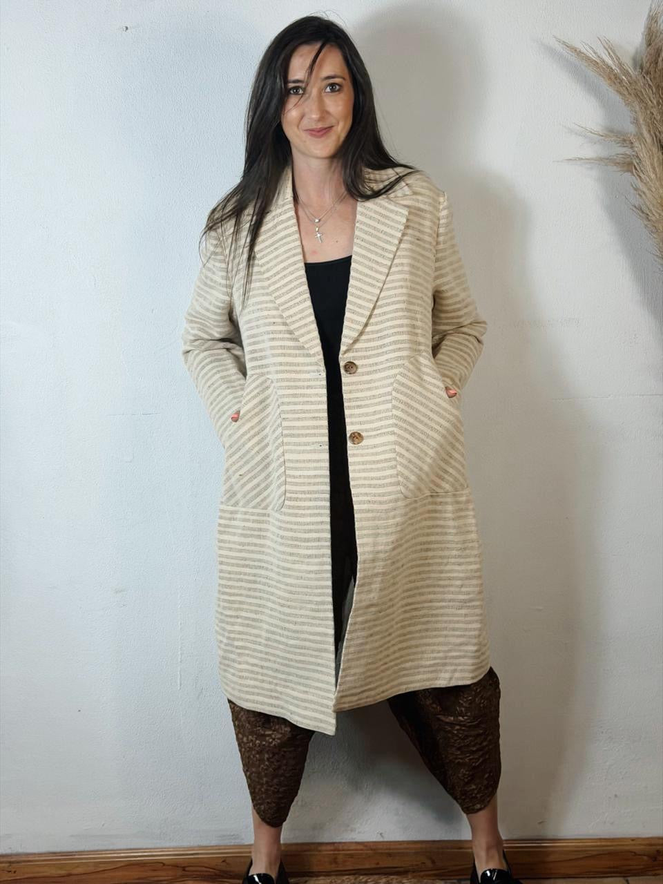 Stripe Coat