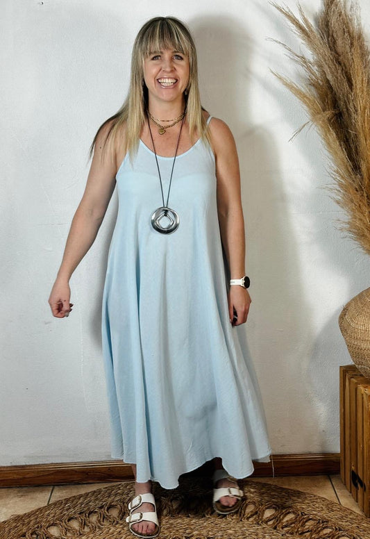 Lucia Dress Blue