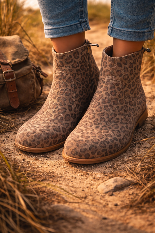 Milano leopard julz boots