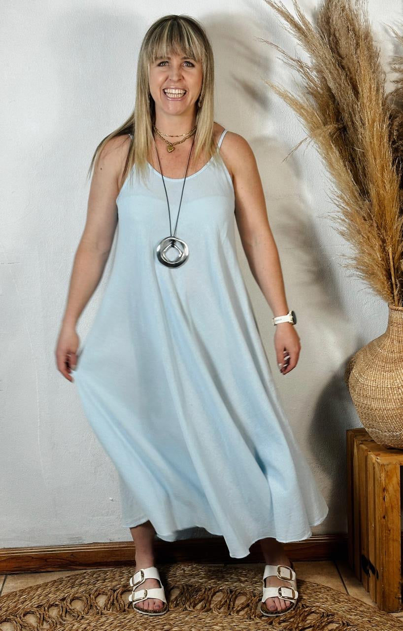 Lucia Dress Blue