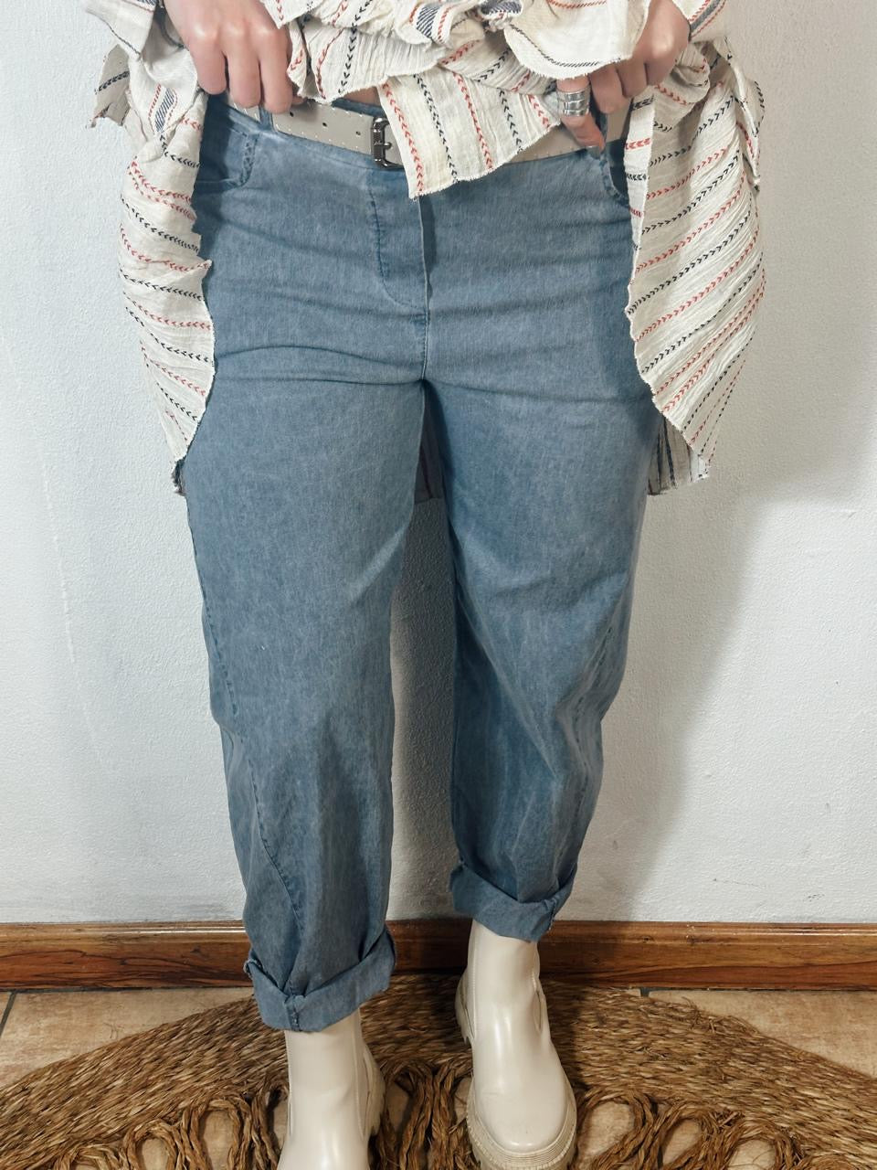 Zip Magic Pants Blue