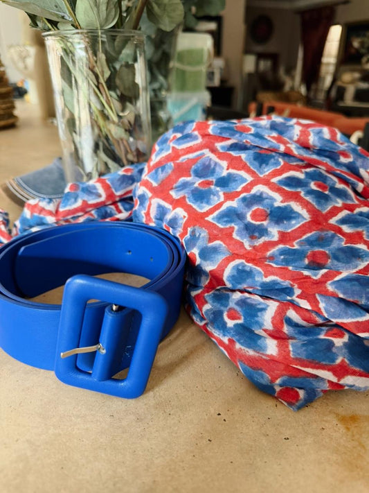 Xiwi Scarf Blue