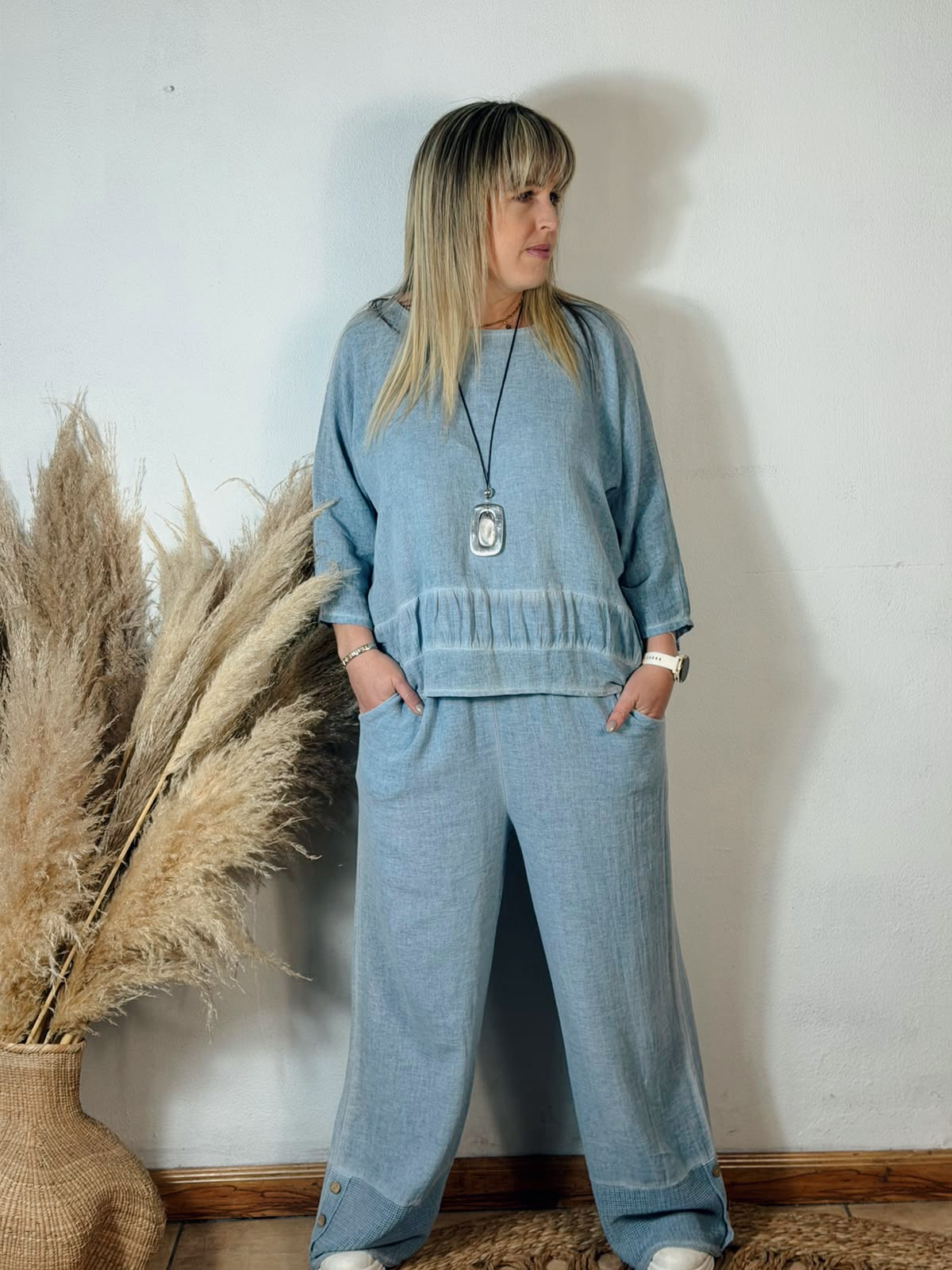 Agnes Top Blue