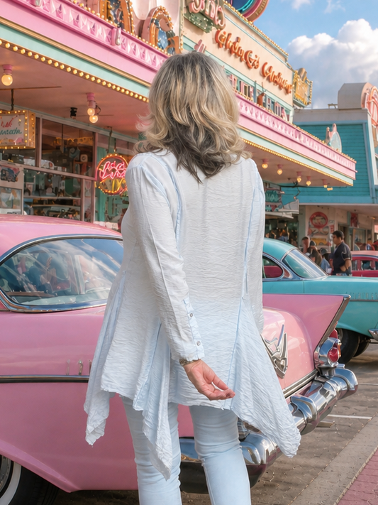 Matilda Top Blue