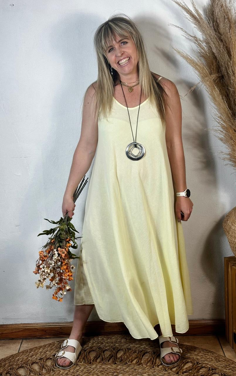 Lucia Dress Yellow