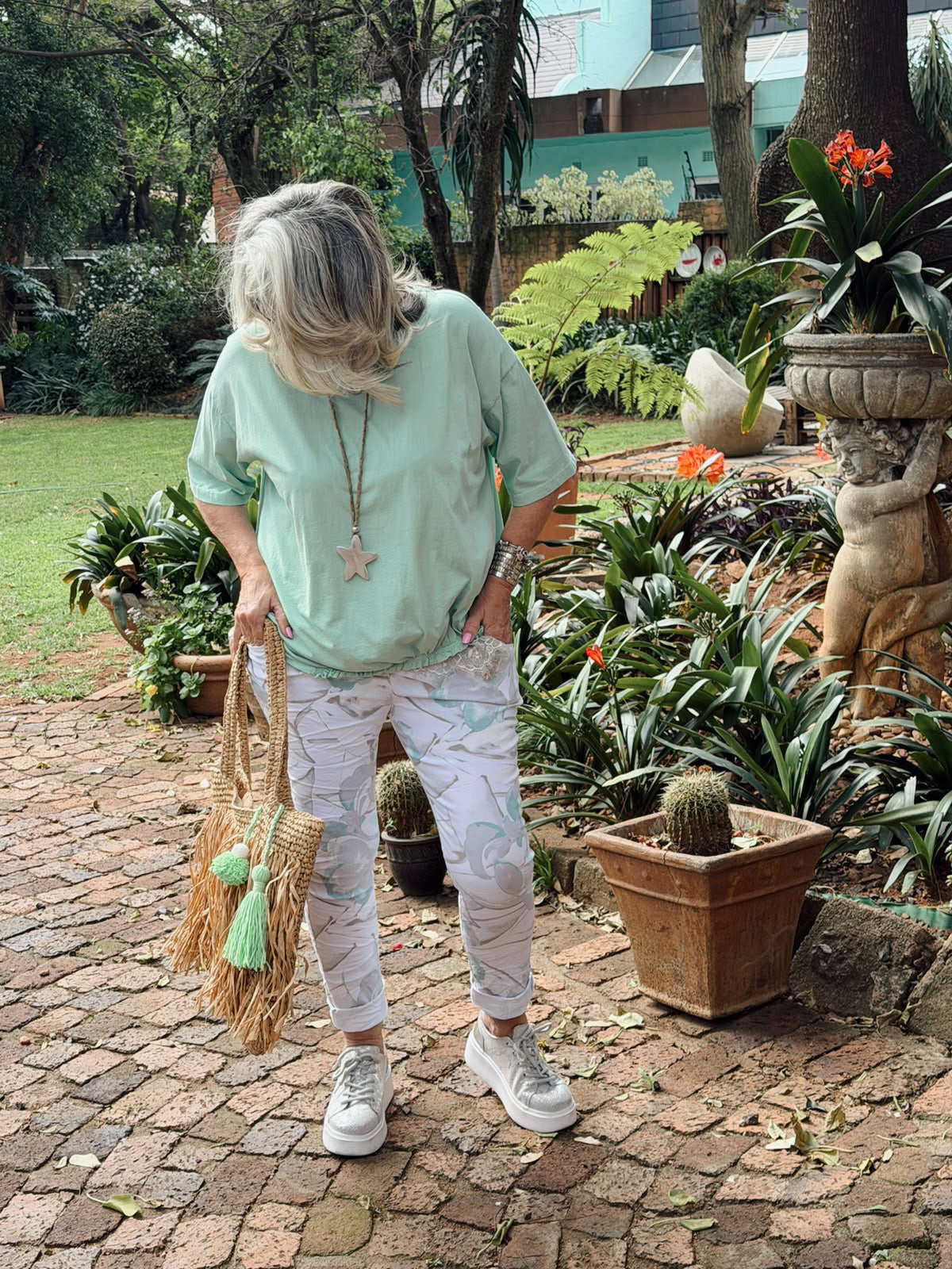 Loretta Magic Pants White