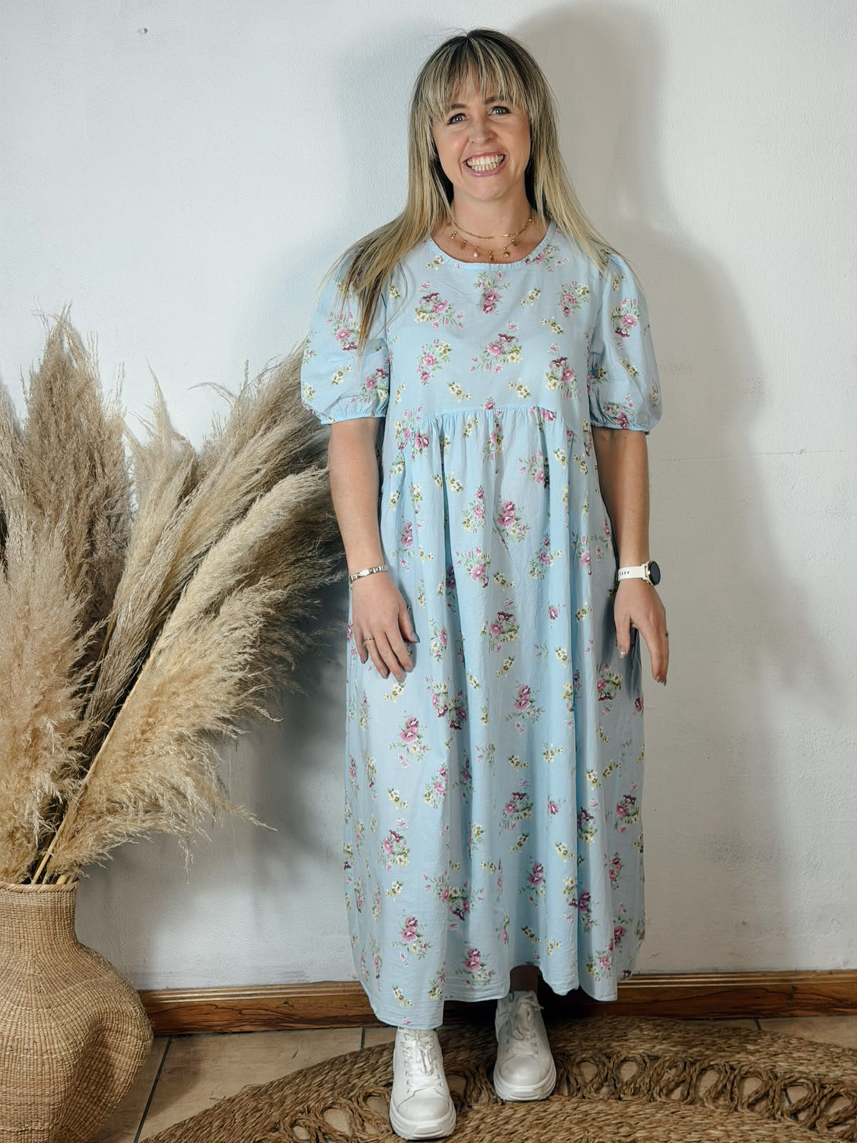 Primrose Dress Blue