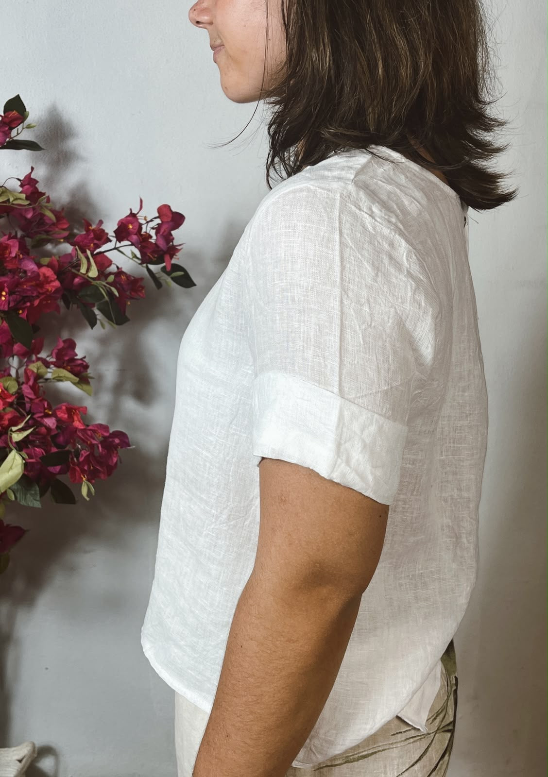 Nellie Linen Top