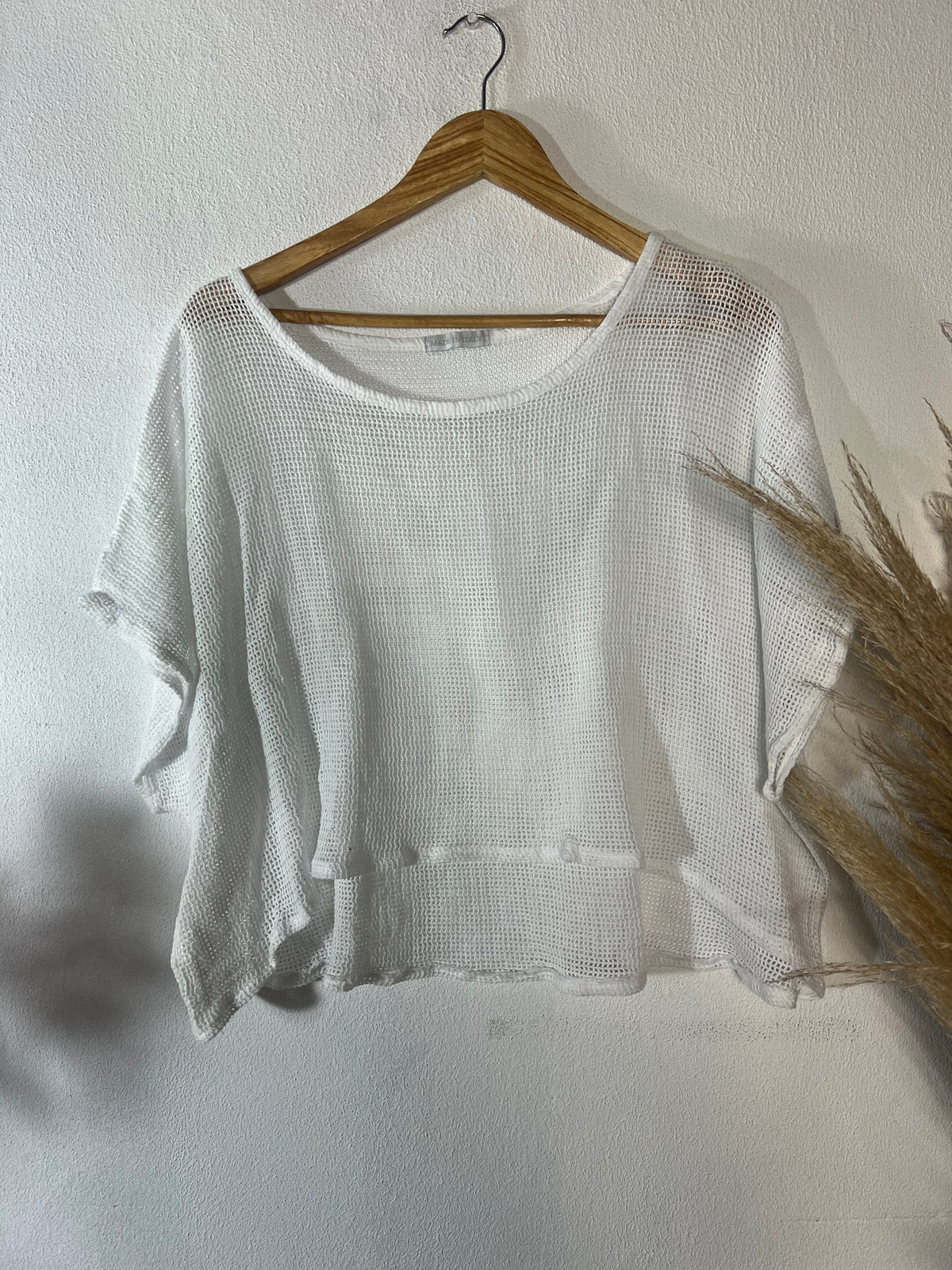 Mattie Top White