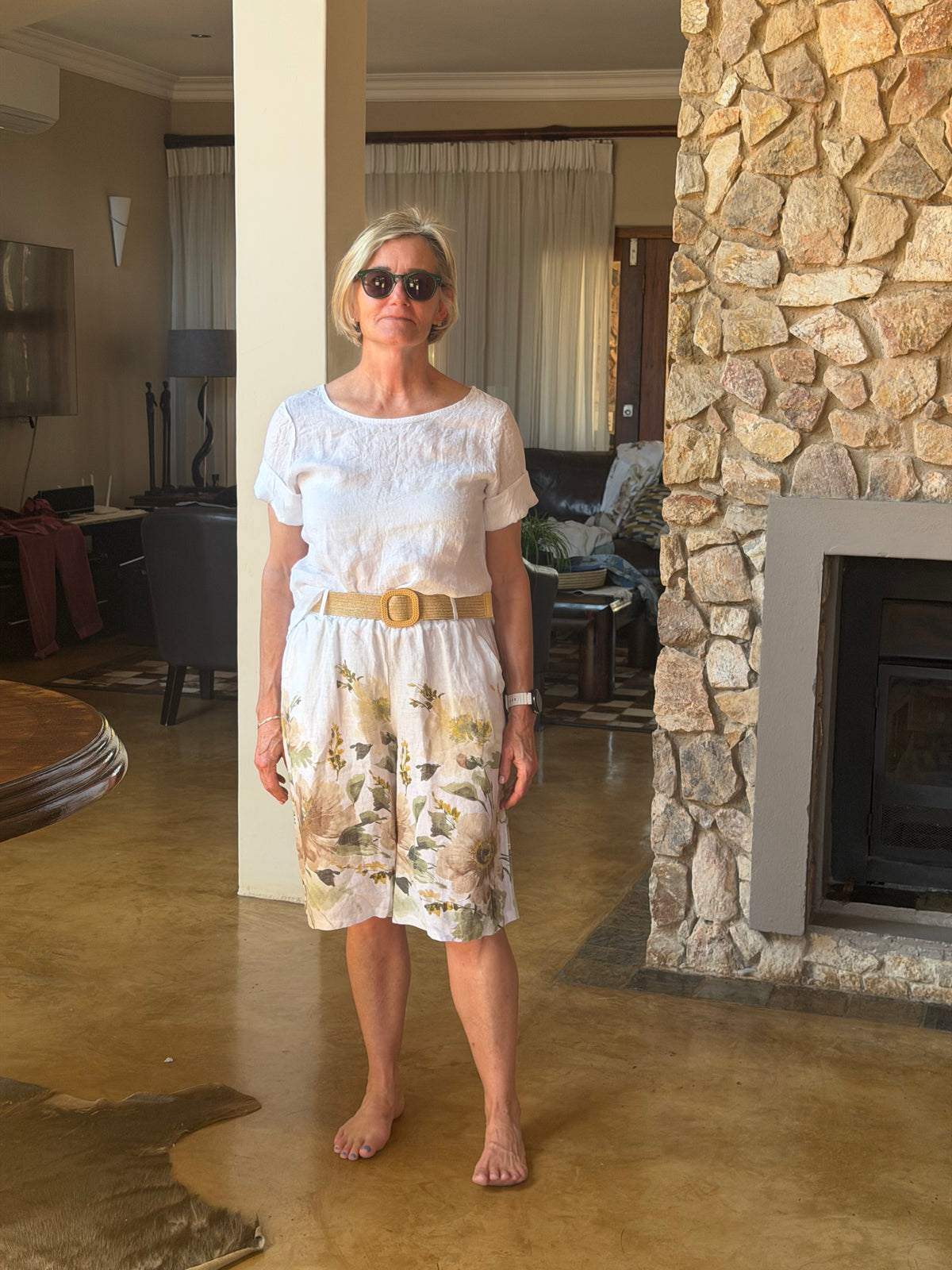 Nellie Linen Top