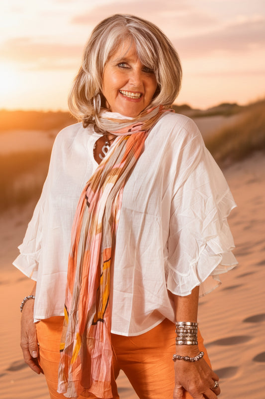 Alisha Top White