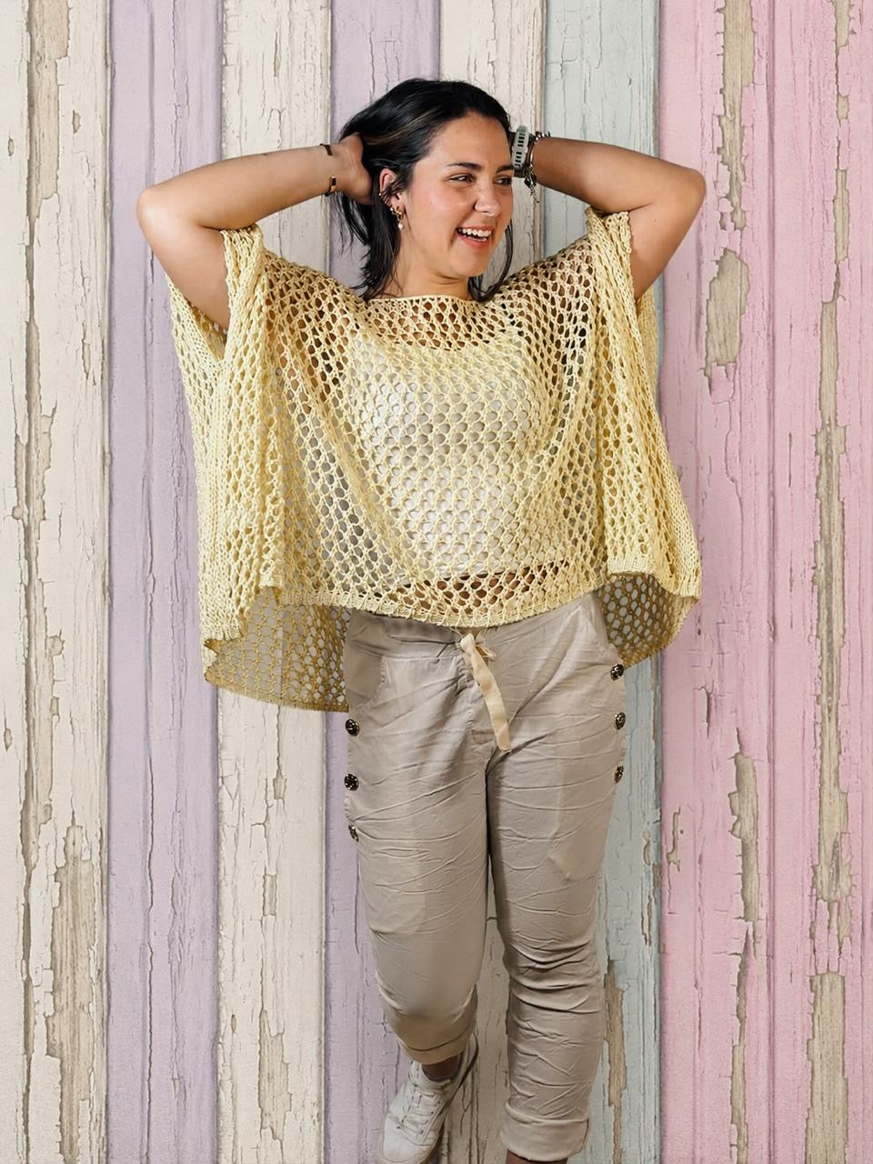 Big knit Yellow