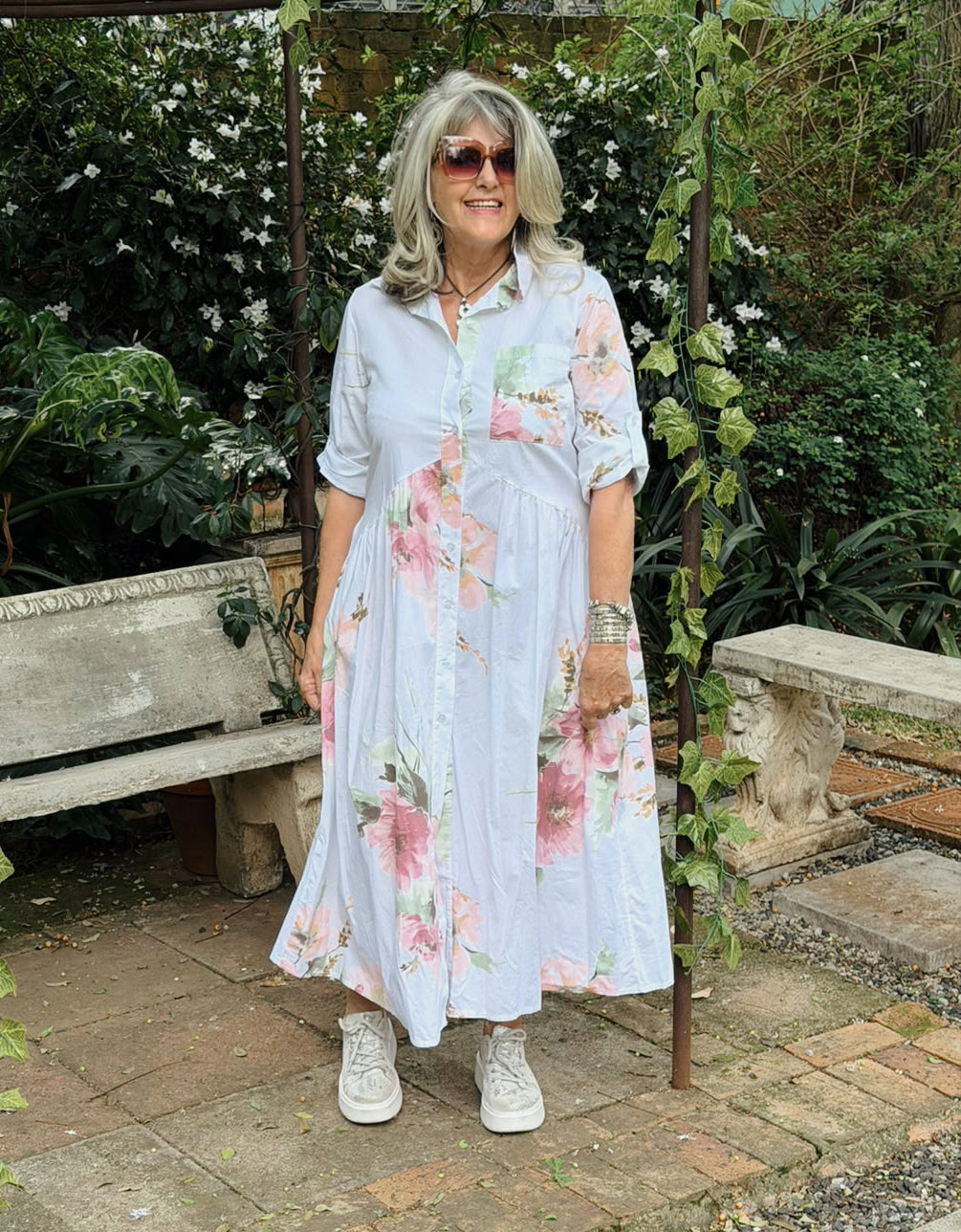 Winnie Dress  White