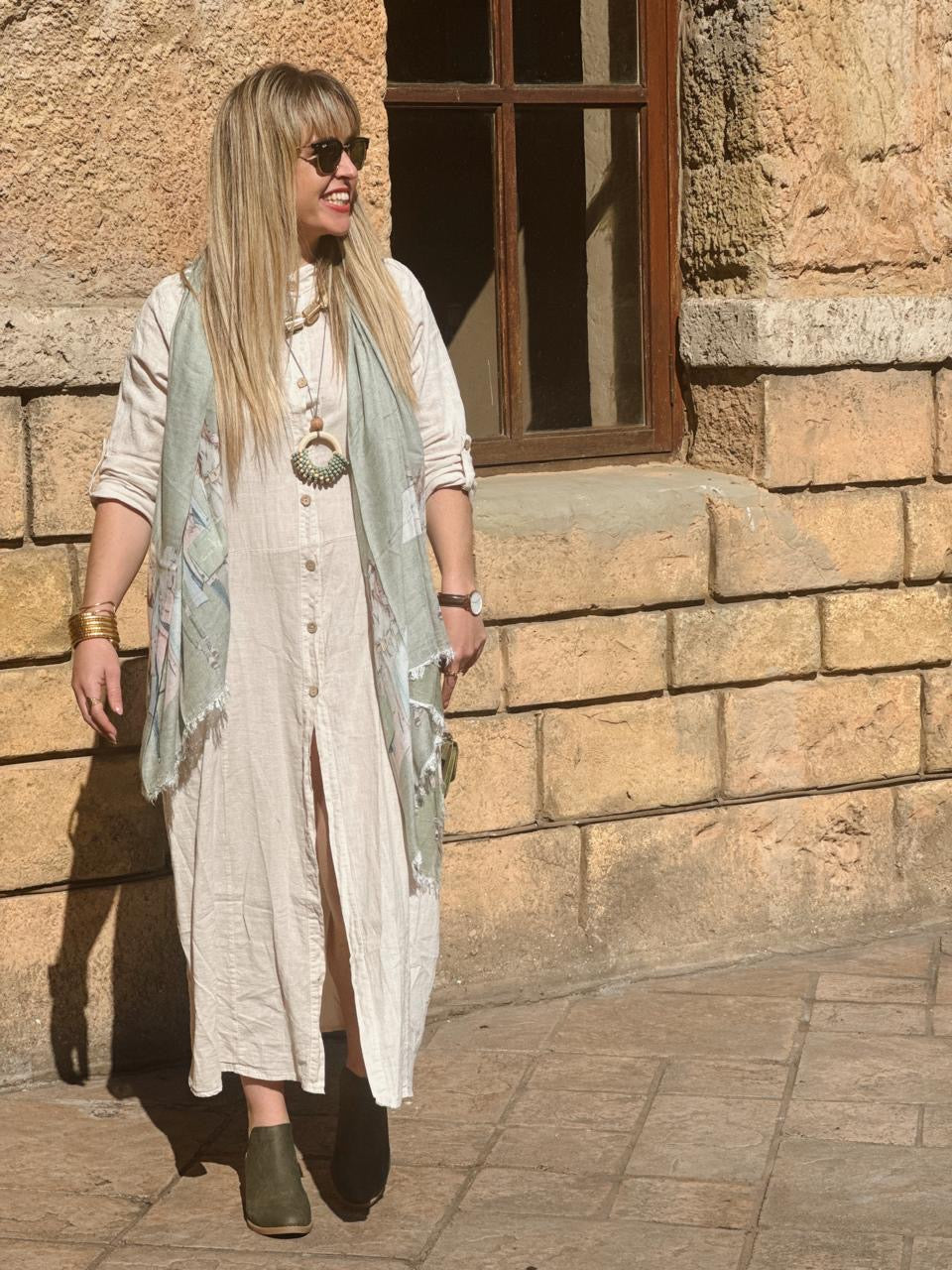 Lira Linen Dress