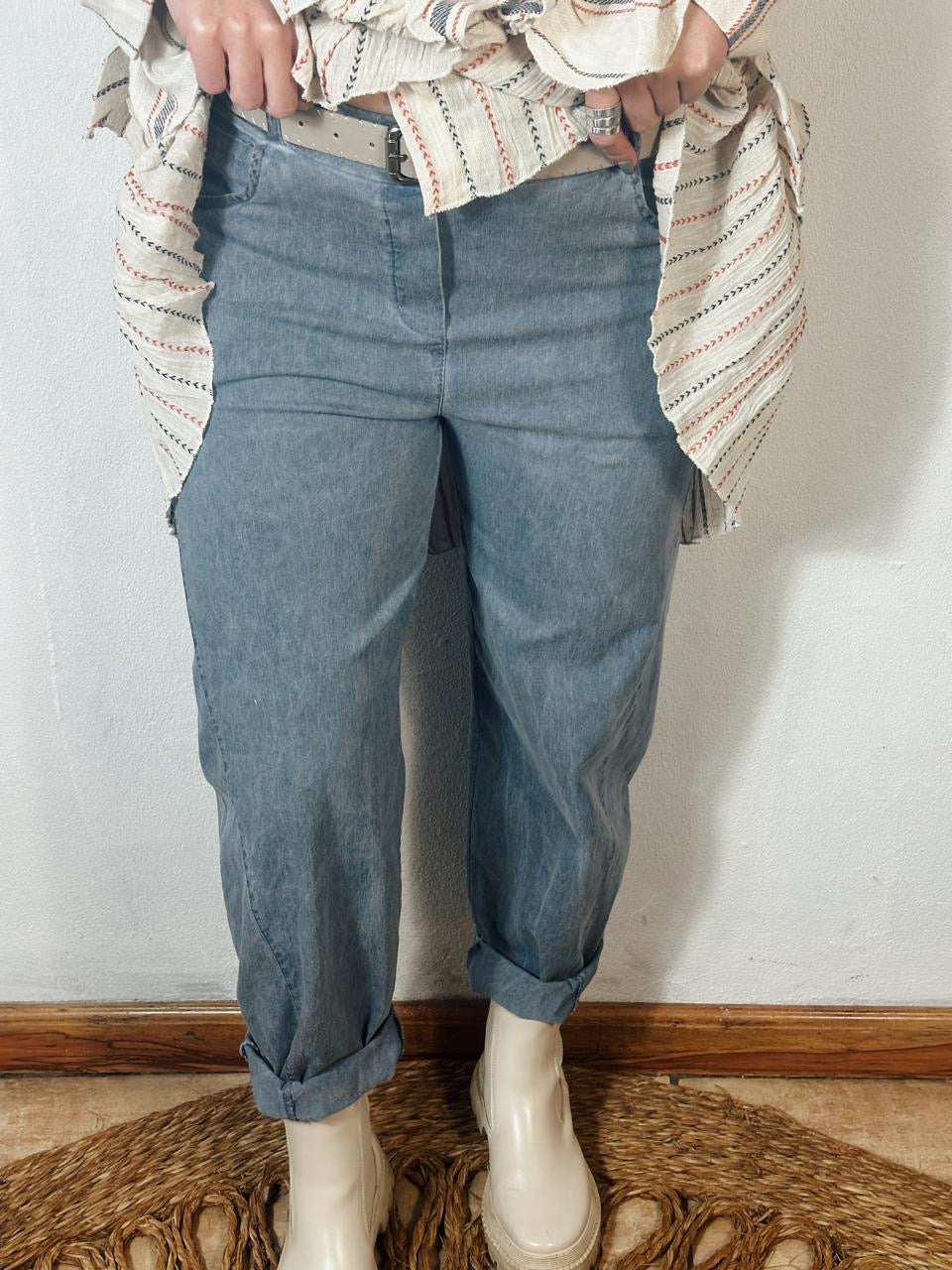 Zip Magic Pants Blue