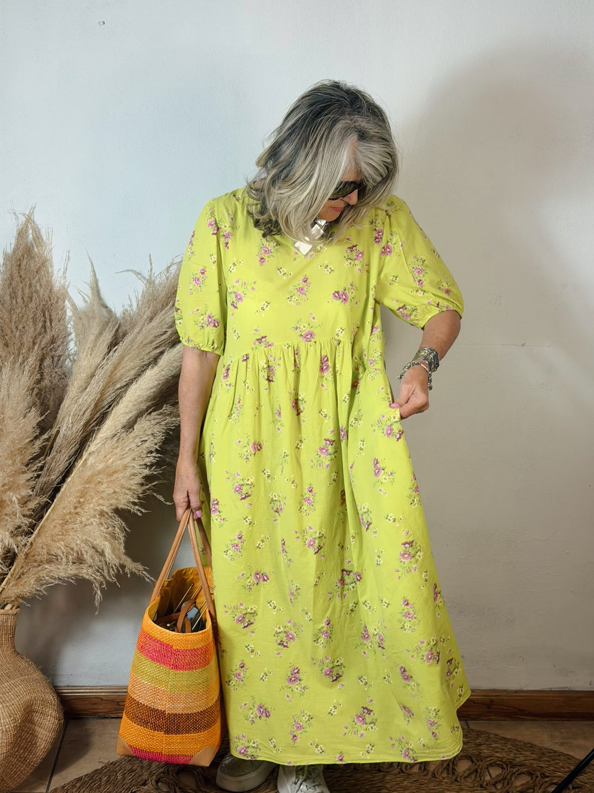 Primrose Dress Green