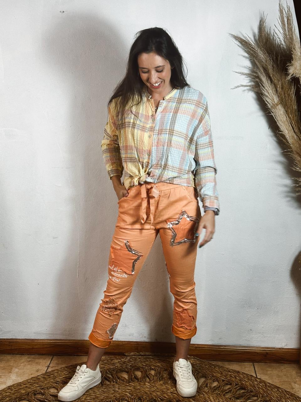 Star Magic Pants Orange