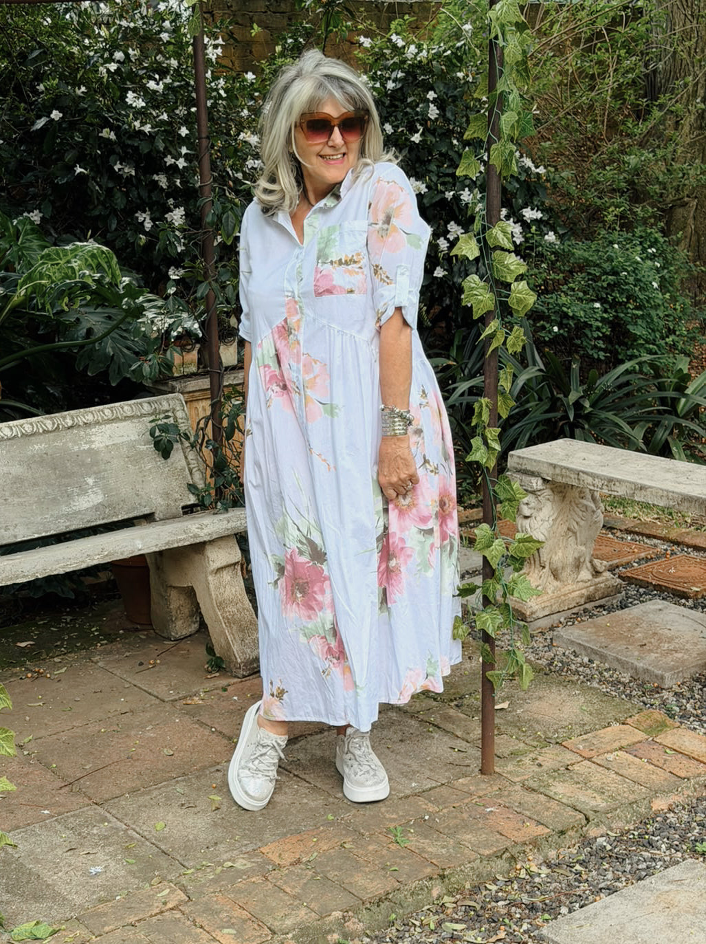 Winnie Dress  White