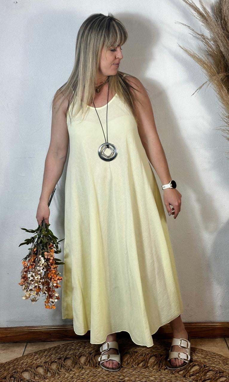 Lucia Dress Yellow