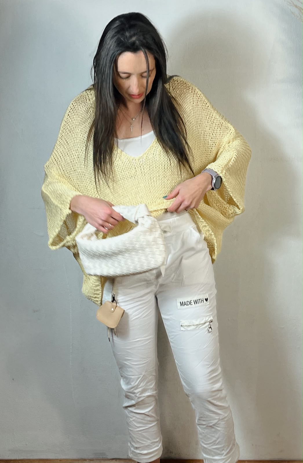 Donna Magic Pants White