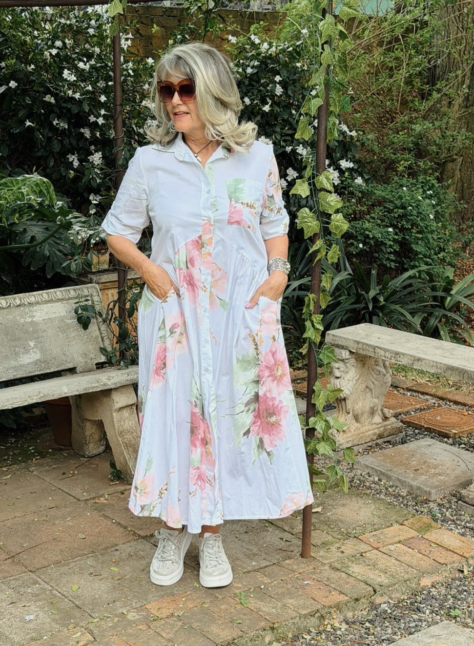 Winnie Dress  White