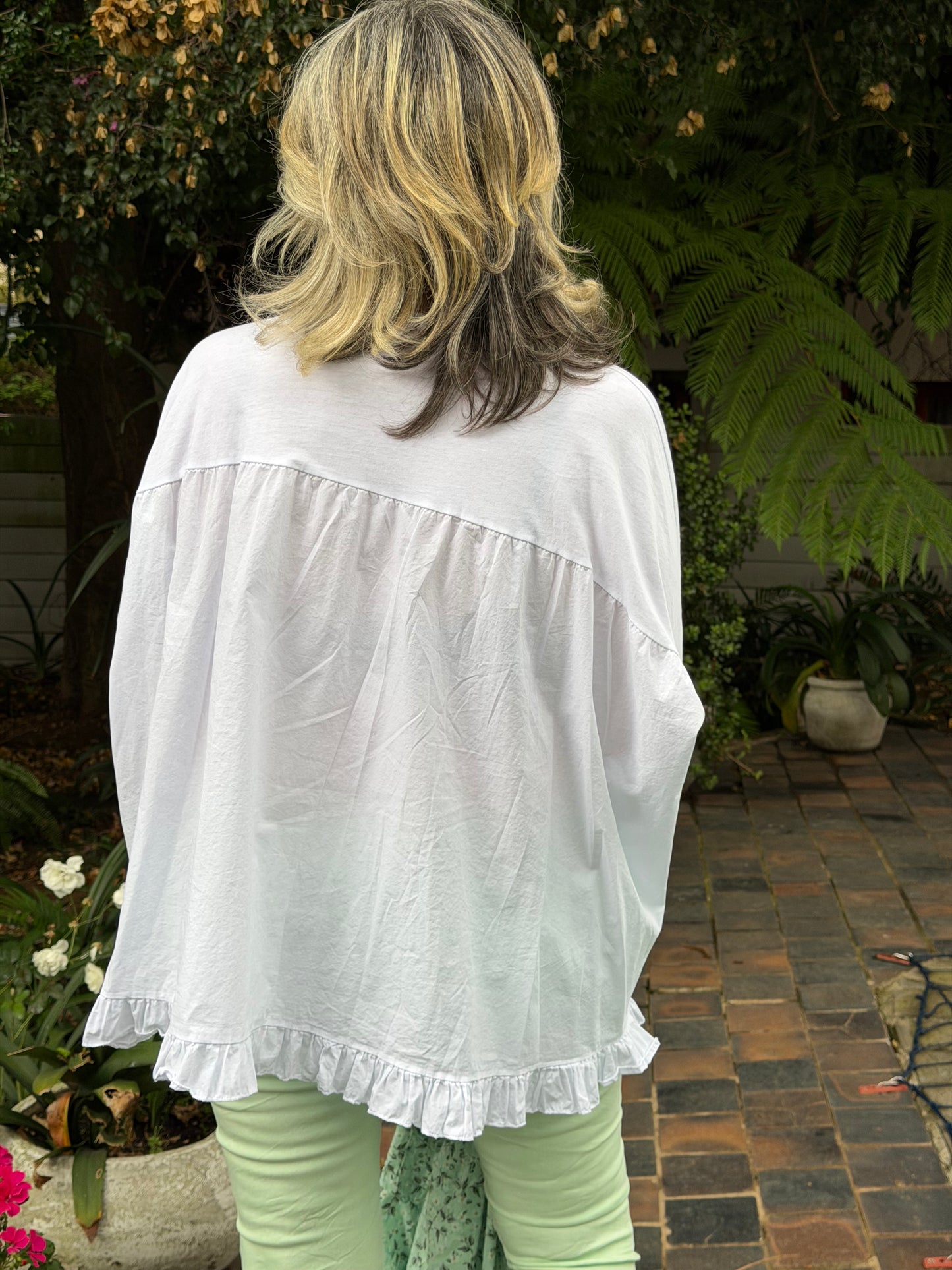 Pamela Top White