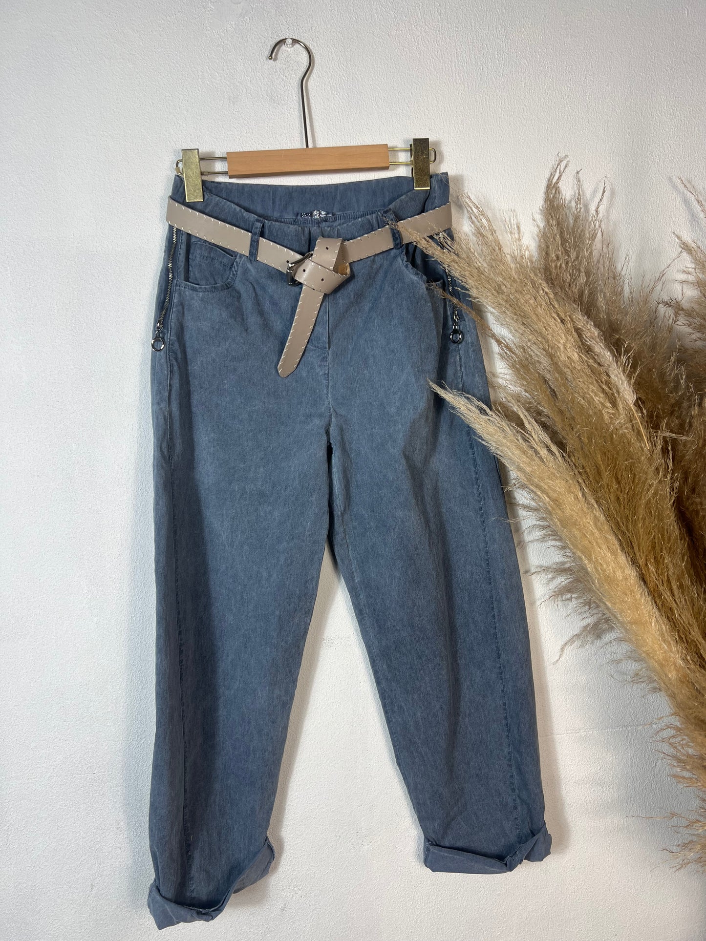 Zip Magic Pants Blue