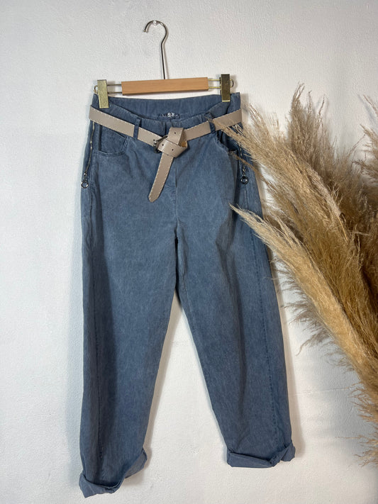 Zip Magic Pants Blue