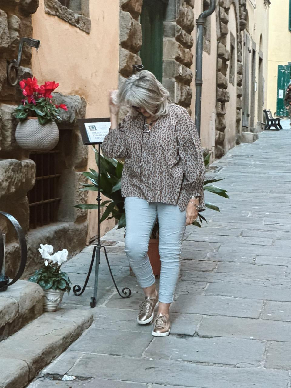 Verdi Leopard Top