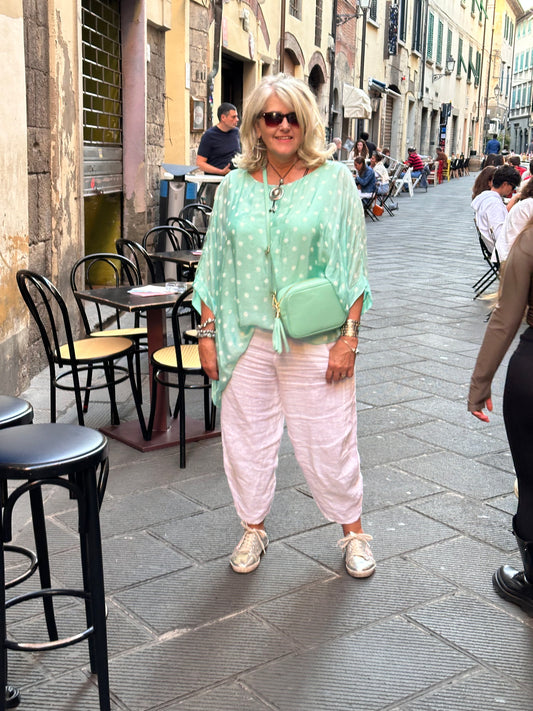Palazzo Linen Pants