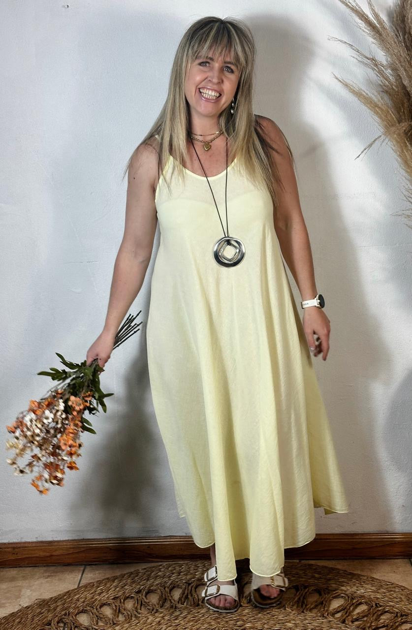 Lucia Dress Yellow