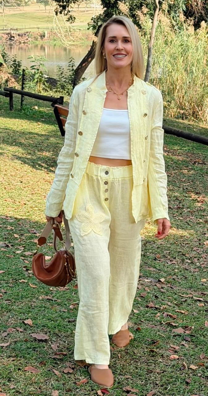 Vega Linen Over Yellow