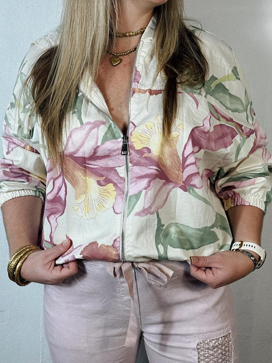 Willow Floral Jacket Beige