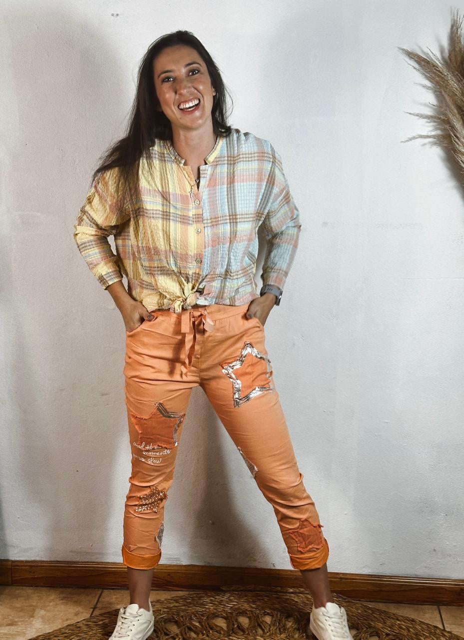 Star Magic Pants Orange