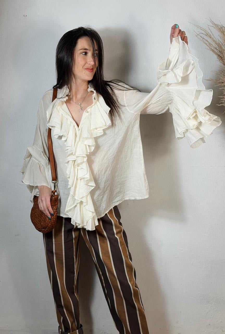 Zarin Top Beige